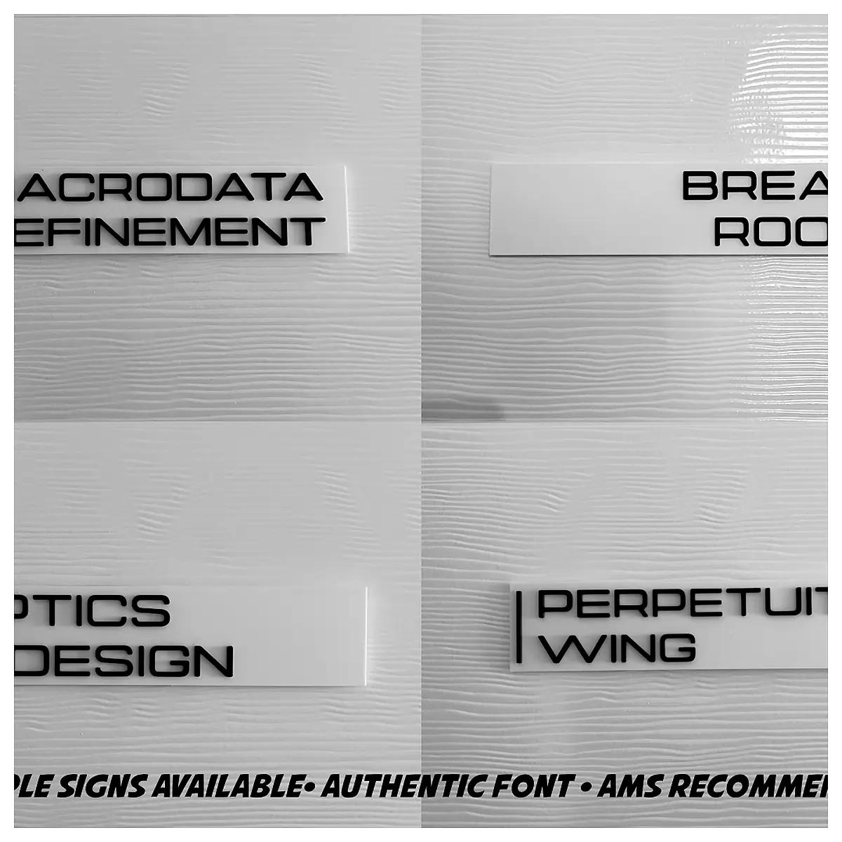 Severance Signs Repair Parts Accessories Universal Replacement Fast Installation Automotive Signs