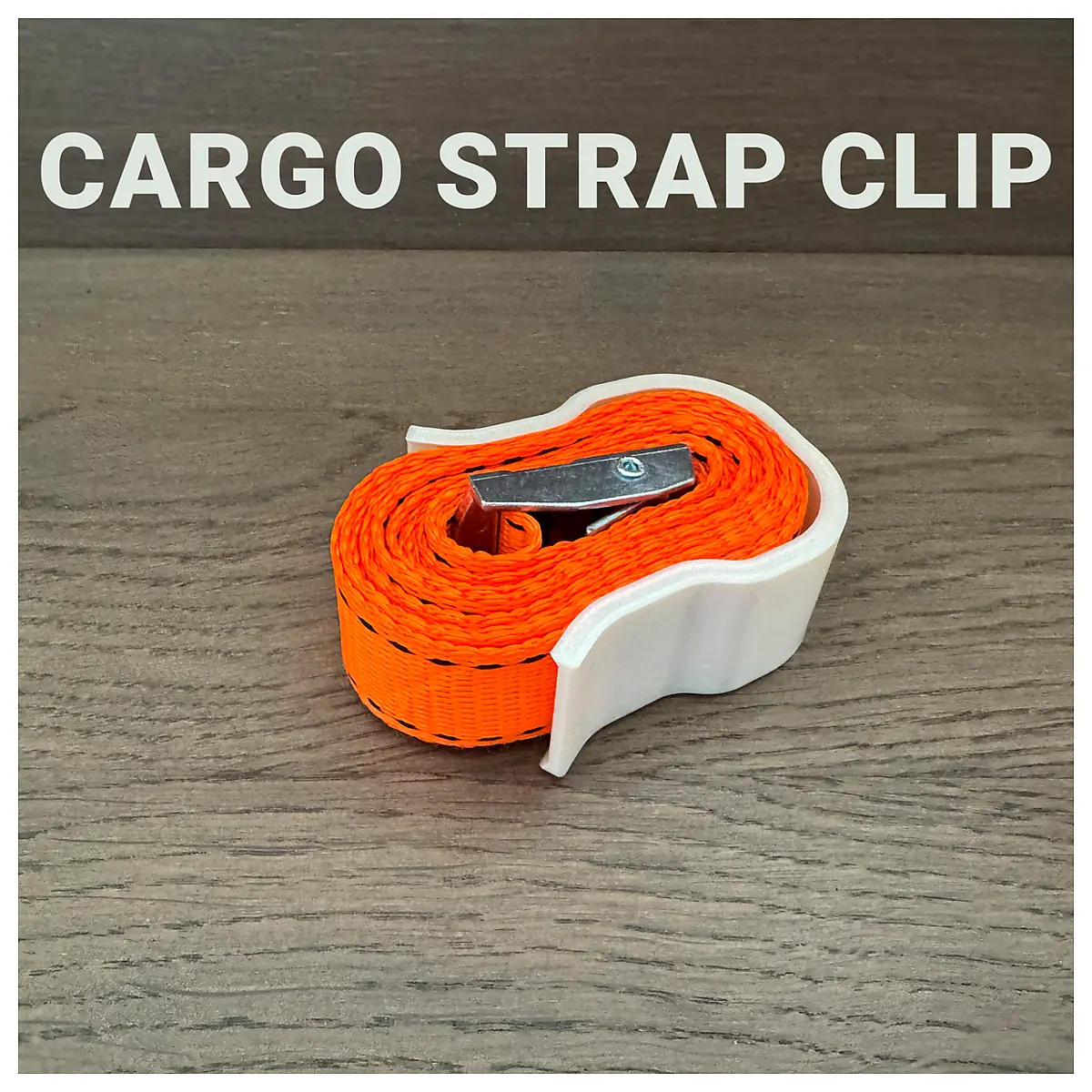 Cargo Ratchet Strap Clip 25mm Quick Release Spring Hook Secure Load Attachment Strap Connector