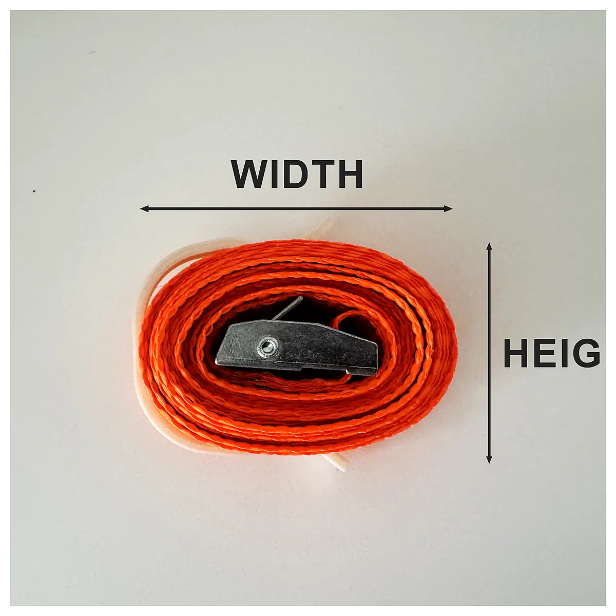Cargo Ratchet Strap Clip 25mm Quick Release Spring Hook Secure Load Attachment Strap Connector