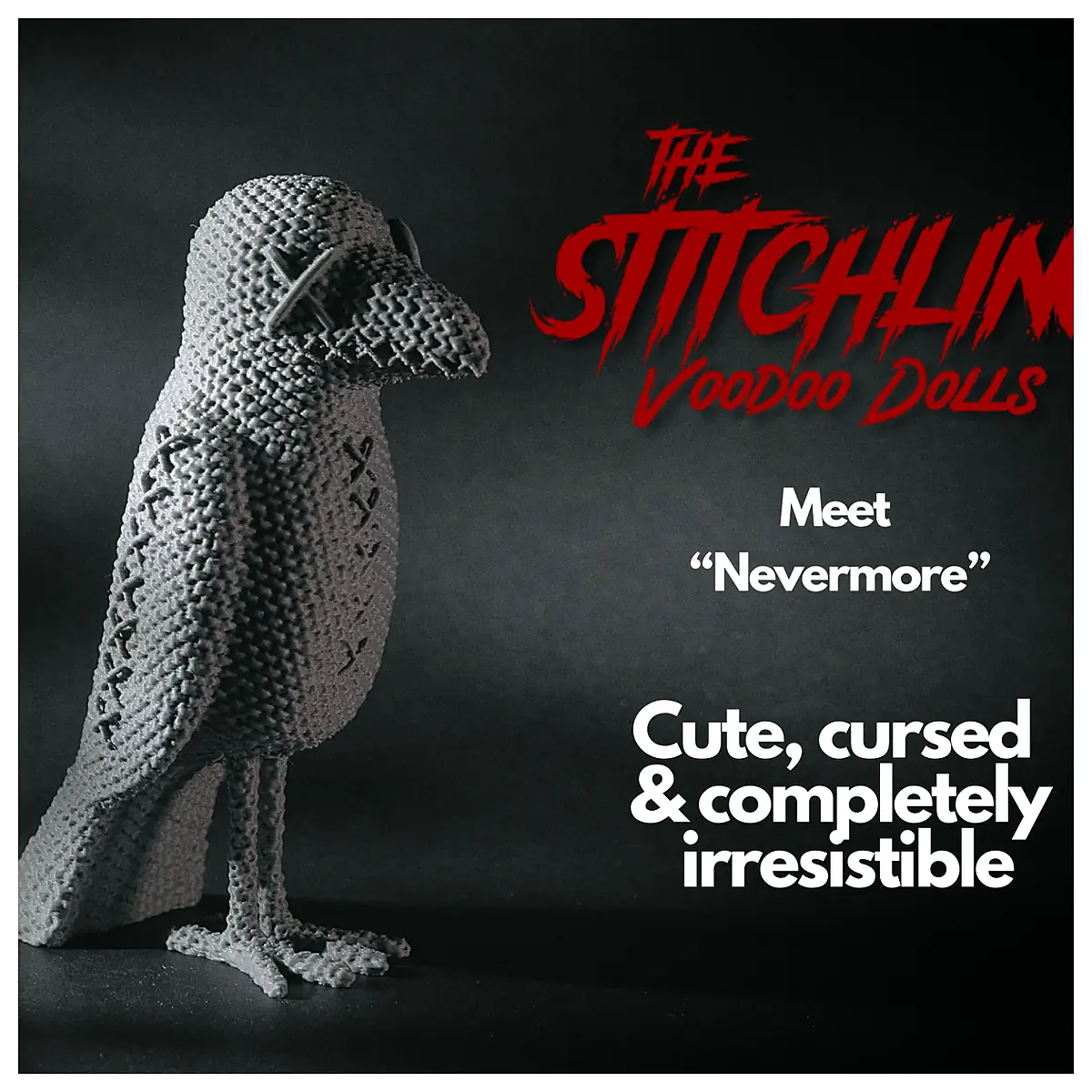 Voodoo Dolls Nevermore Universal Dolls Parts Repair Kids Toys Magic For Children