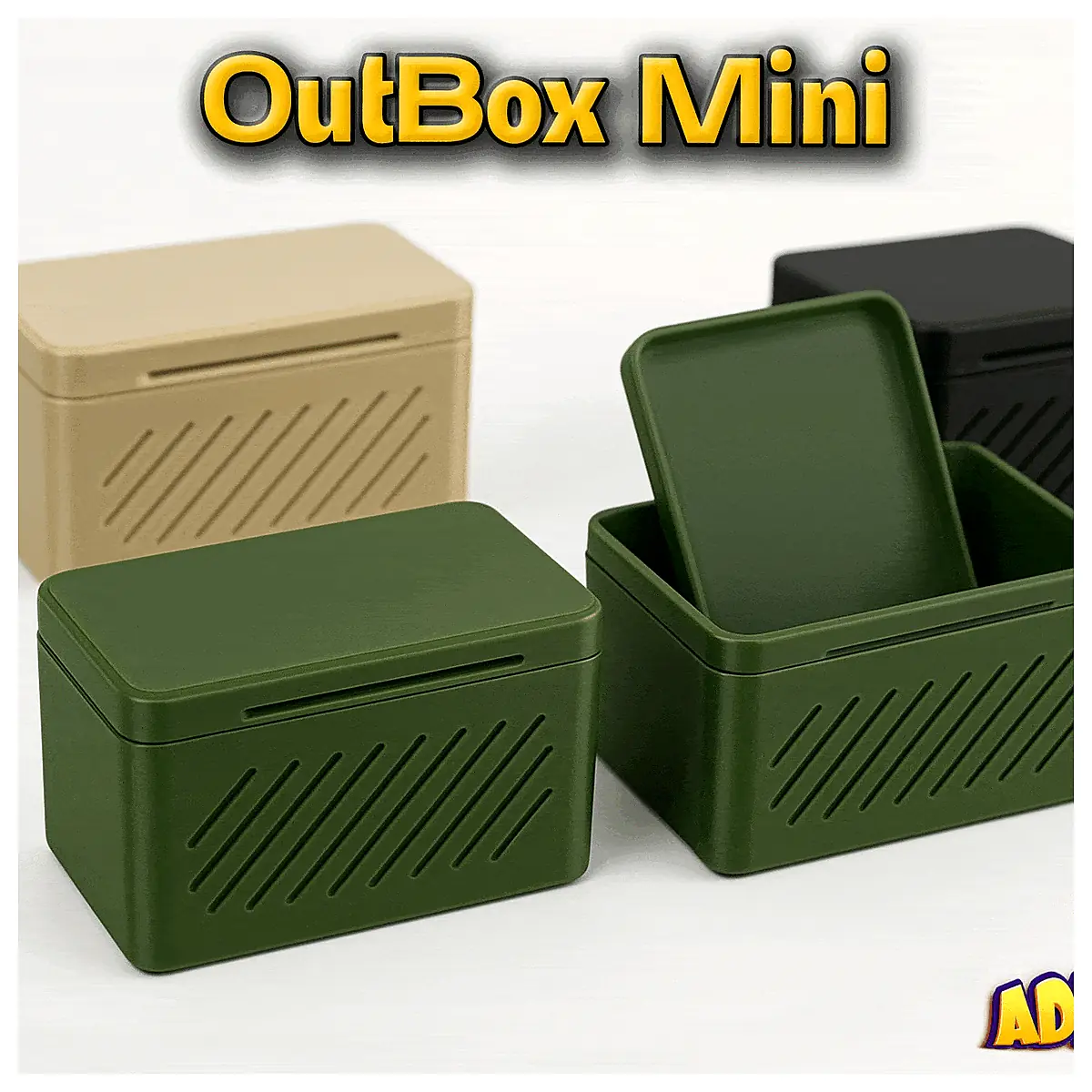 OutBox Mini Compact Email Organizer Portable Mailbox Digital Inbox Mobile Office Phone Accessories