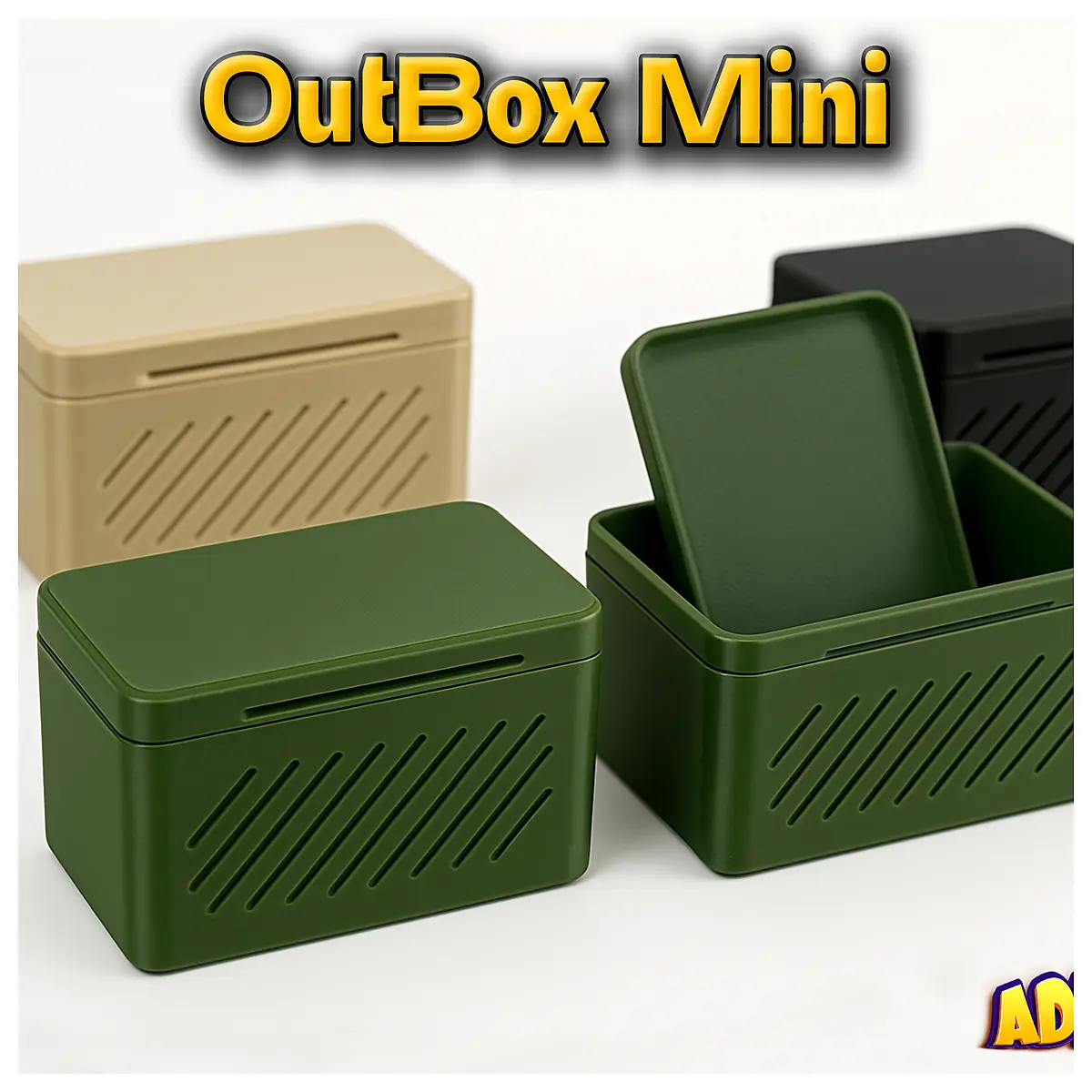 OutBox Mini Compact Email Organizer Portable Mailbox Digital Inbox Mobile Office Phone Accessories