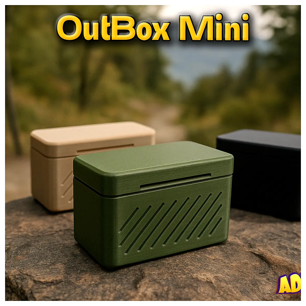 OutBox Mini Compact Email Organizer Portable Mailbox Digital Inbox Mobile Office Phone Accessories