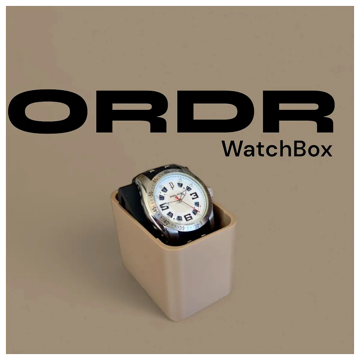 Watch Box Storage Universal Timepiece Organizer Parts Repair Accessories Protection Case