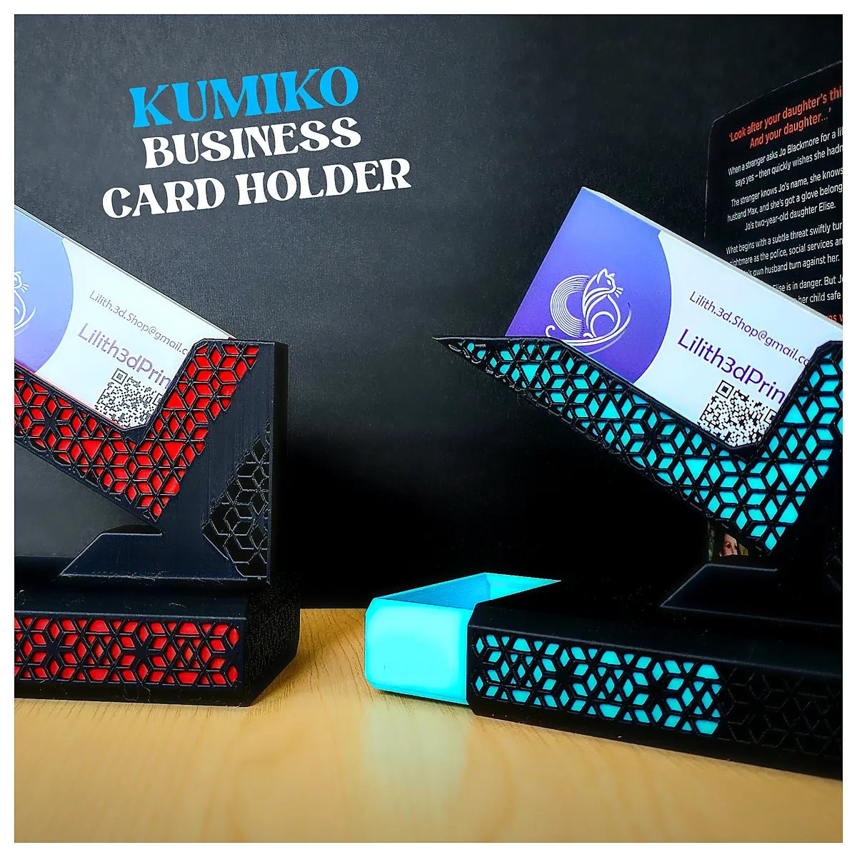 Business Card Holder Minimalist Modern Creative Office Gift Stand Holder Wholesale Retail