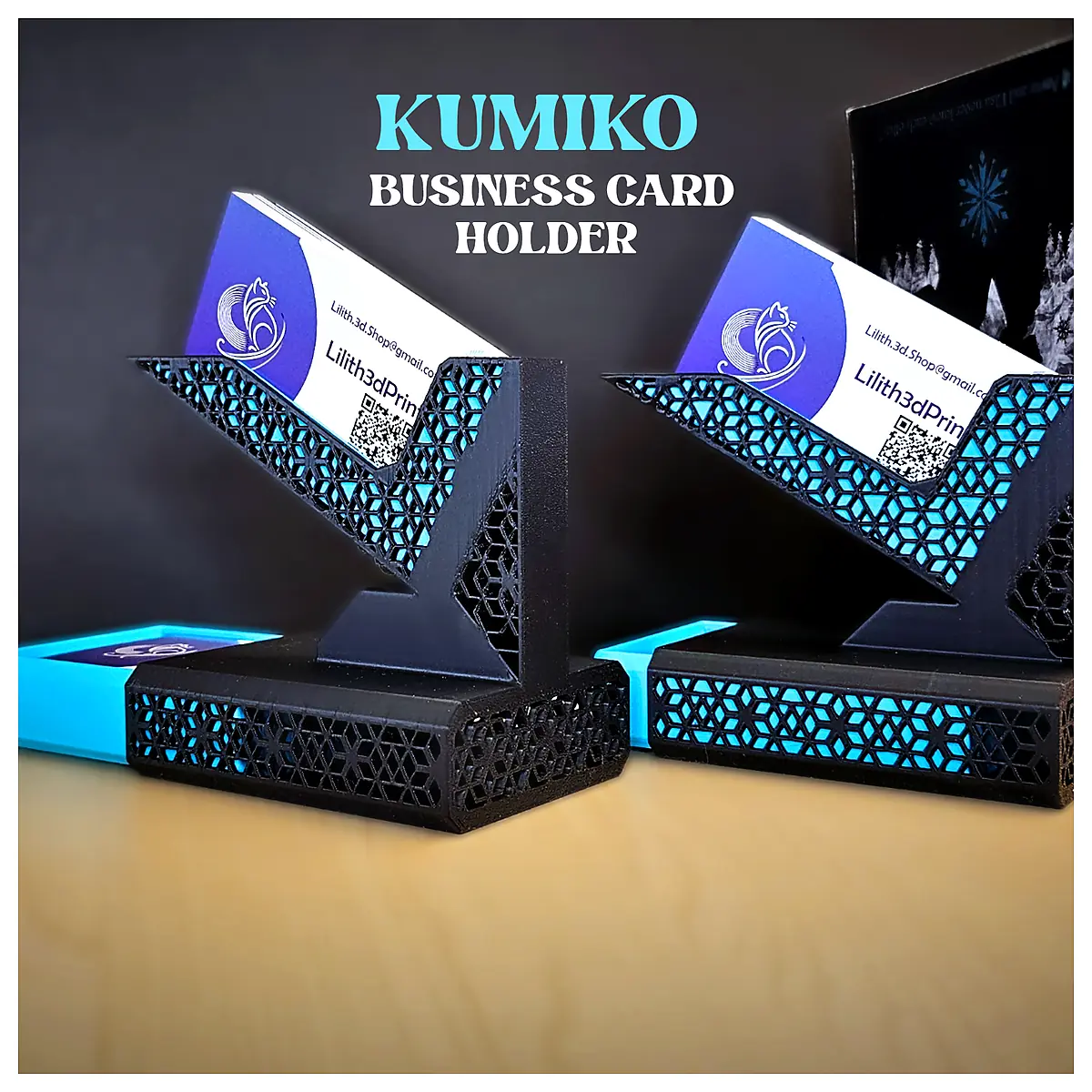 Business Card Holder Minimalist Modern Creative Office Gift Stand Holder Wholesale Retail