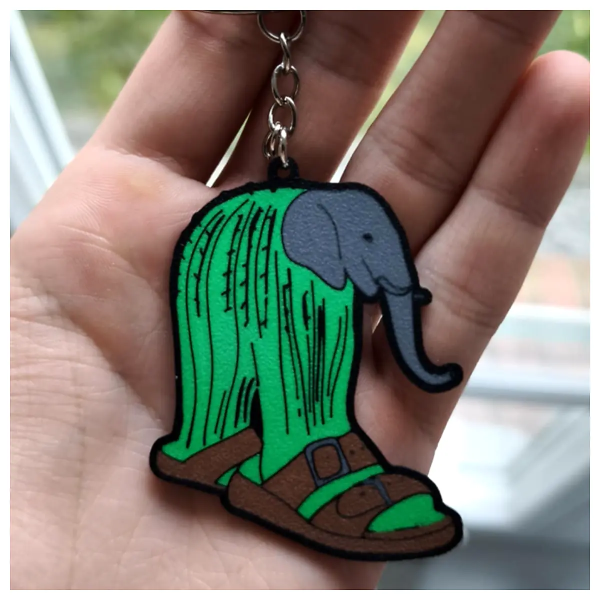 Lirili Larila Keychain Brainrot Toys Brain Teaser Novelty Gift Creative Playthings Puzzle Fun