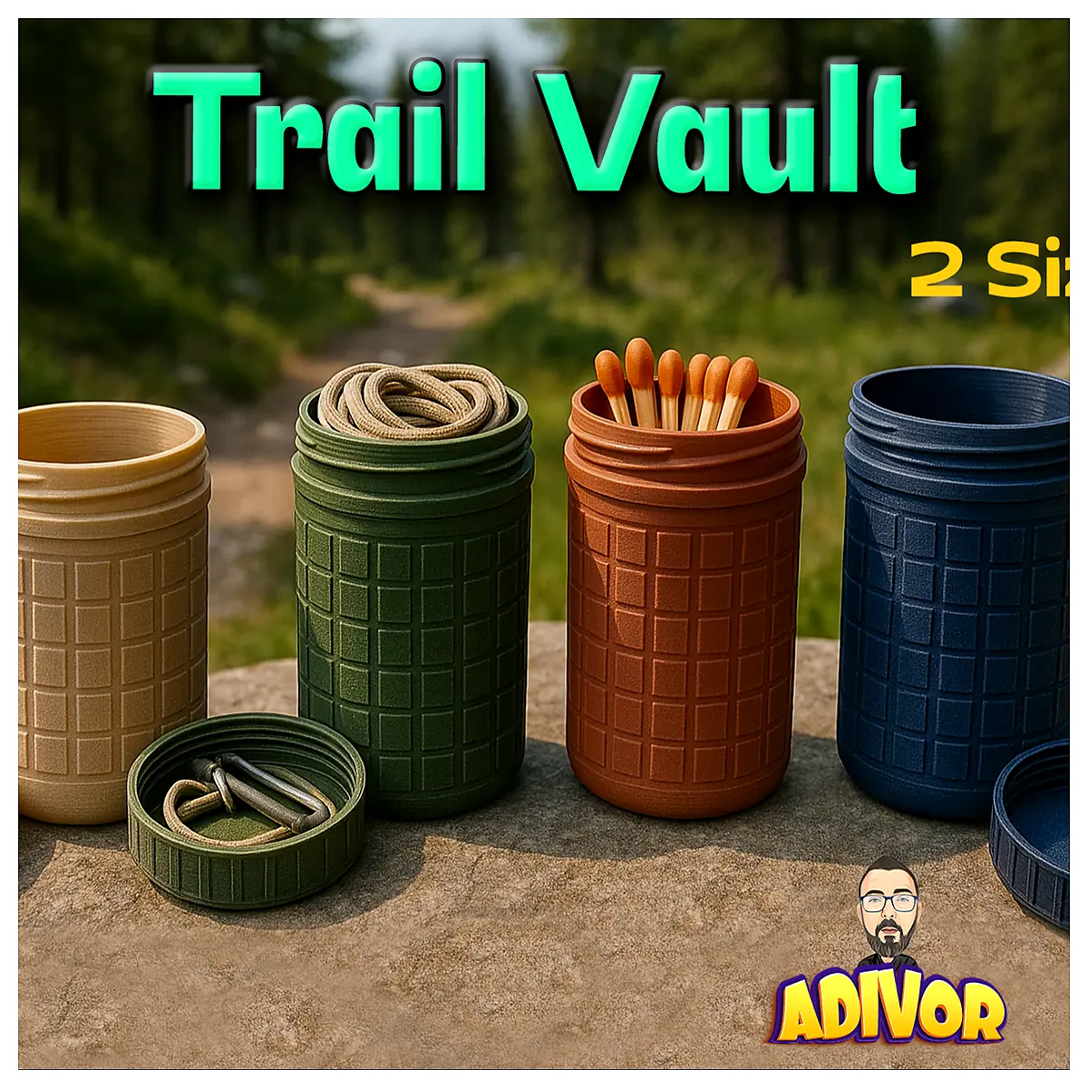 Trail Vault Expedition Box Outdoor Gear Parts Repair Bag Outdoor Tools Multi Functional