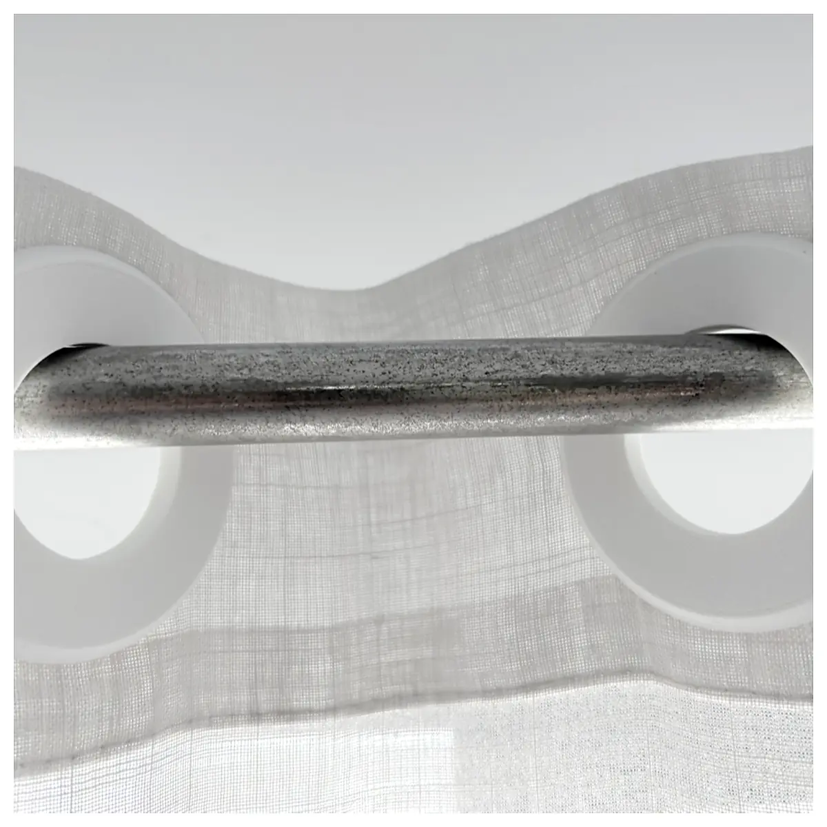 Sheer Eyelet Curtains Window Treatments Voiles Lined Drapes Shade Privacy Fabric Window Hardware Repair