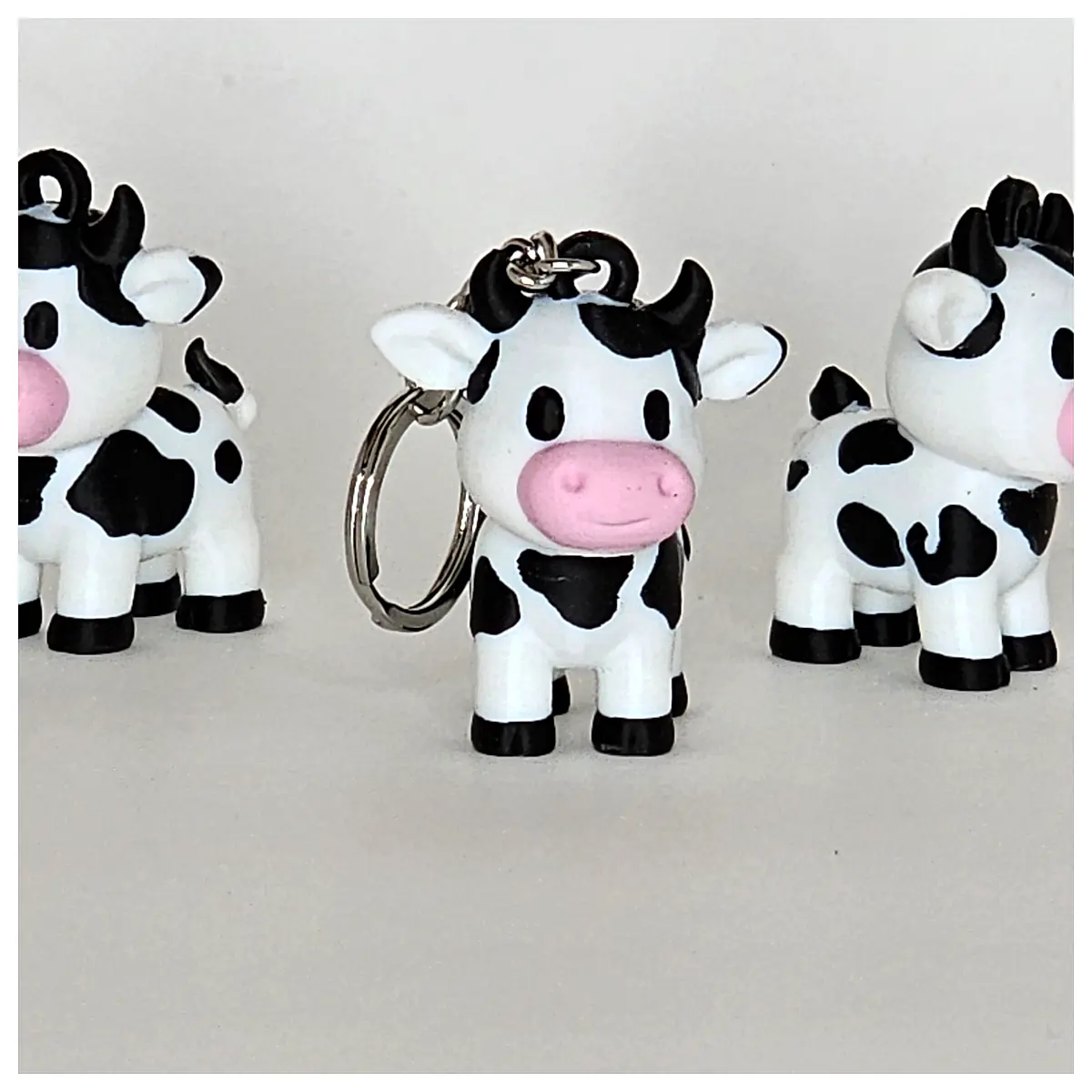 Cute Cow Keychain Animal Charm Keyring Gift Pet Accessory Car Decoration Universal Parts Repair Product Name Main Action Synonym 1 Synonym 2 Synonym 3