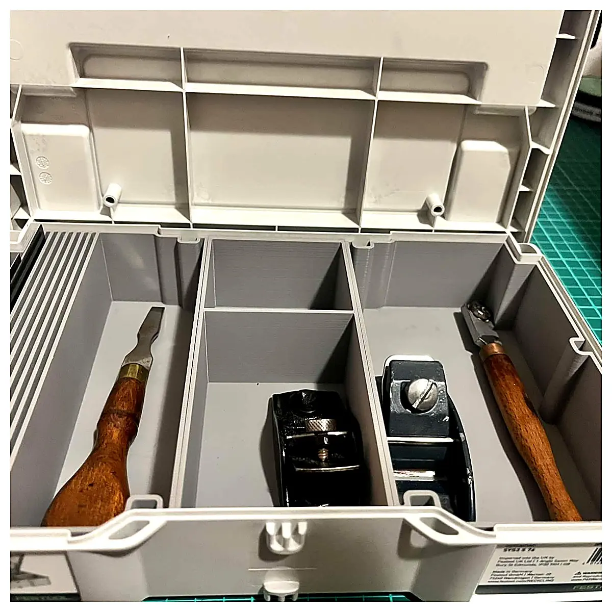 FESTOOL SYSTAINER3 S 76 Insert for Scrapers Accessories Parts Application Waste Removal