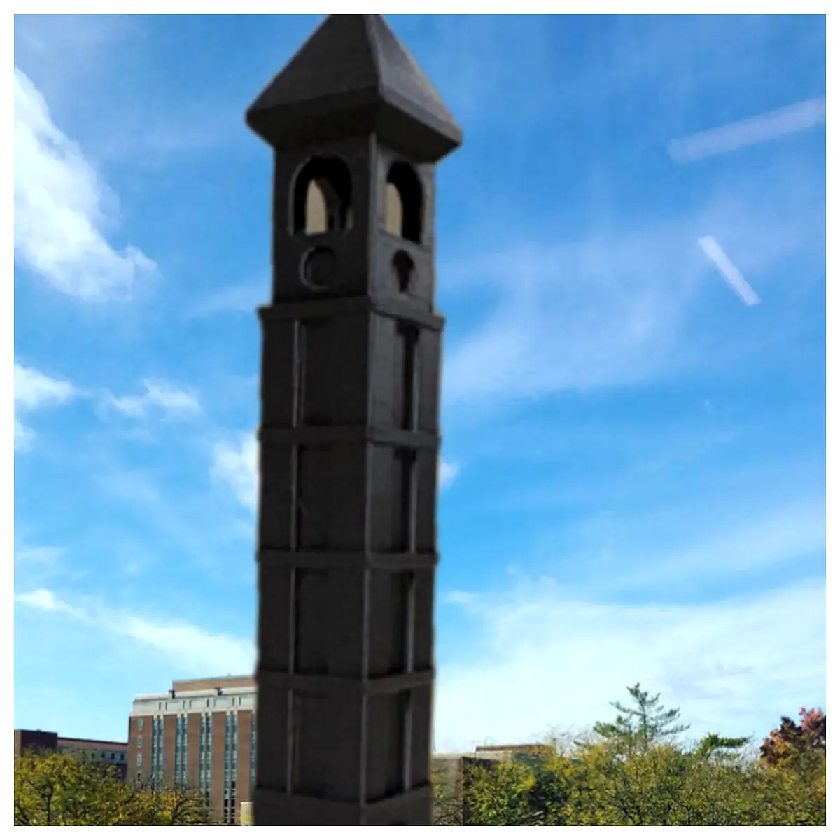 Purdue Belltower Desk Model University Gift Graduation Present Office Decor College Memorabilia Desktop Ornament Study Accessory