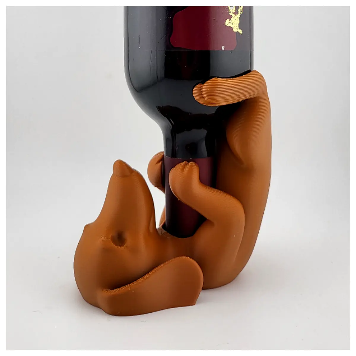 Dachshund Wine Holder Dog Decor Easter Pet Accessory Universal Shelf Gift