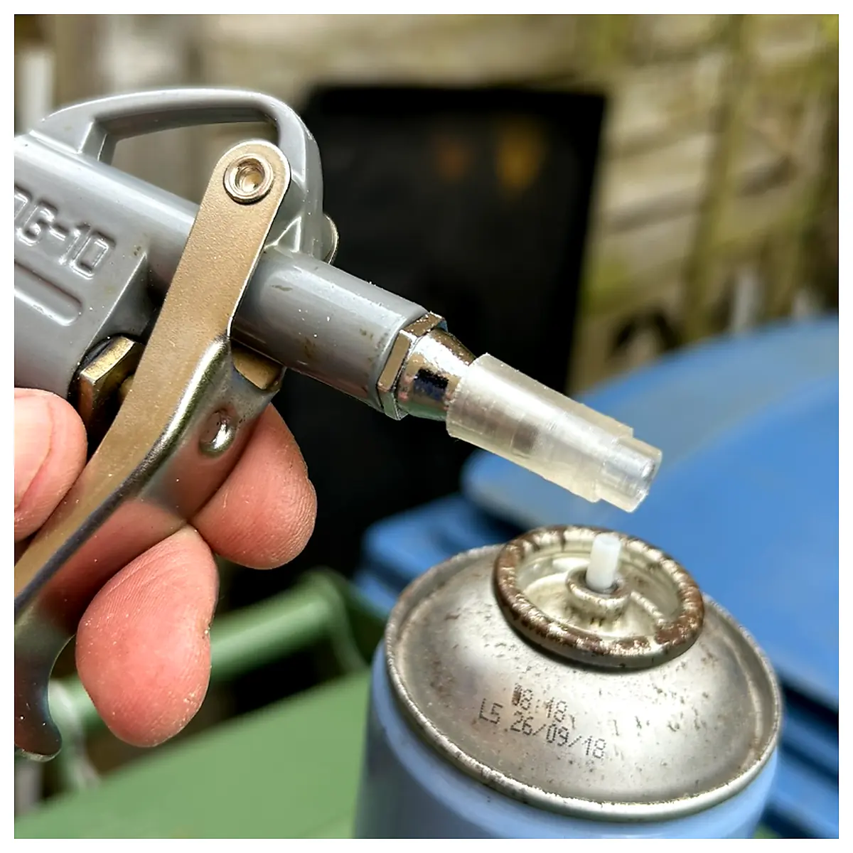 Aerosol Can Charger Repair Kit Spray Can Repair Tool Air Can Recharge Parts Refill Nozzle Accessories