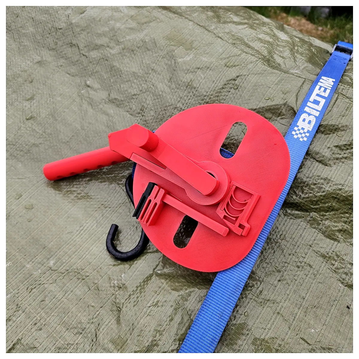 Ratchet Strap Winder Tool Strap Locks Adjuster Vehicle Safety Belt Accessory
