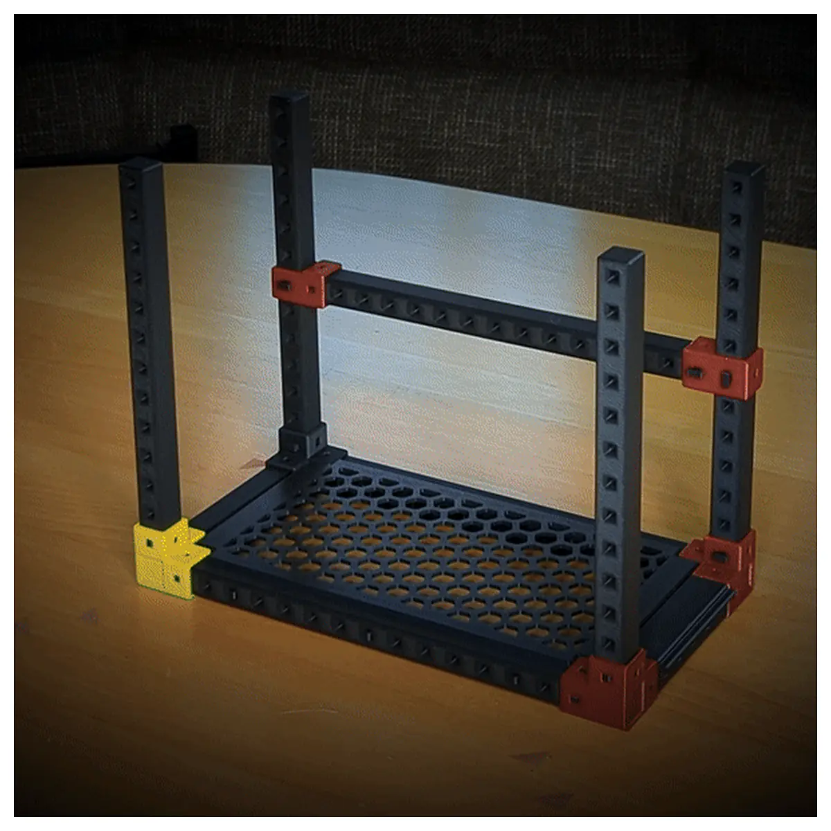 Modular Shelf System Adjustable Storage Furniture Home Storage Parts Repair Universal Shelf Unit