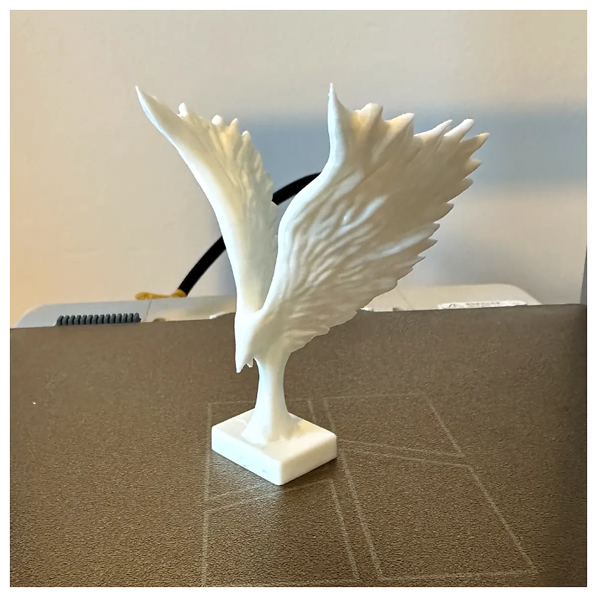 Wing Sculpture Decorative Art Figurine Home Decor Indoor Decoration Bird Sculpture Hanging Ornament Wall Decoration Art Ornament