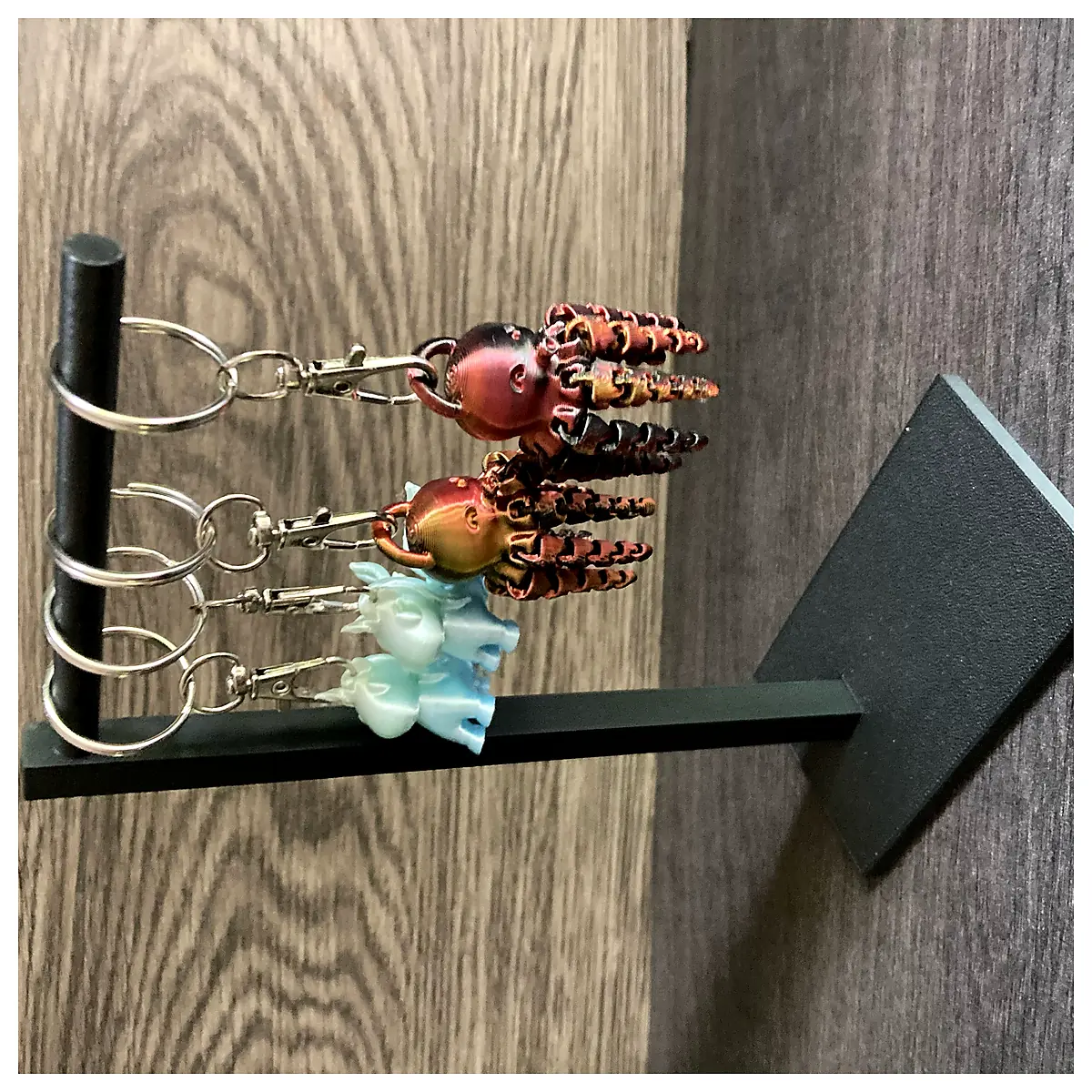 Keychains Stand Hanger Key Display Rack Key Storage Key Parts Key Repair Key Holder