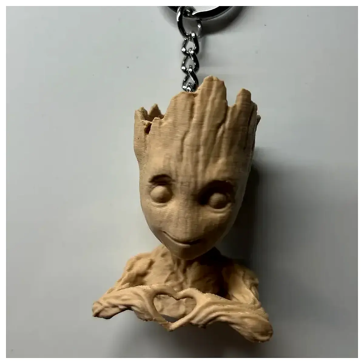 Groot Heart Keychain Groot Keyring Groot Decoration Groot Gift Groot Toy Groot Parts Accessories