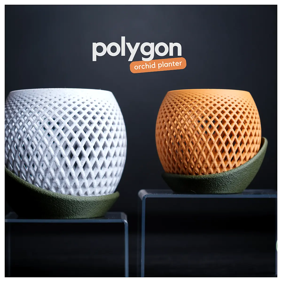 Geometric Planter Outdoor Indoor Garden Decor Floral Pot Plant Holder Universal Flower Box Planting