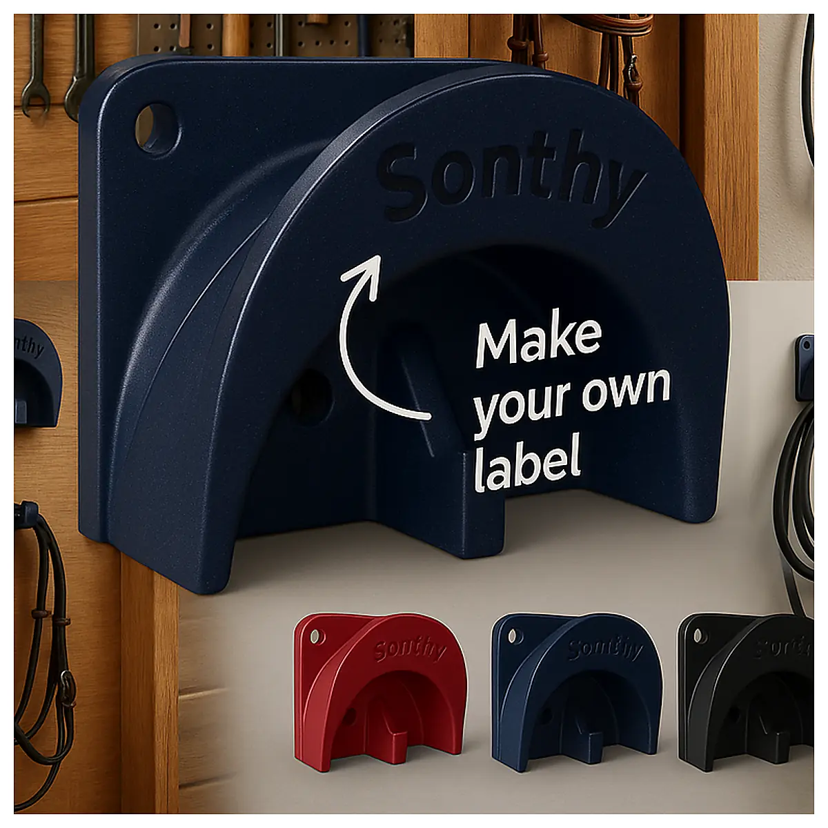 Cable Accessory Holder Home Garage Organizer Cable Management System Cable Rack Storage Universal Stable