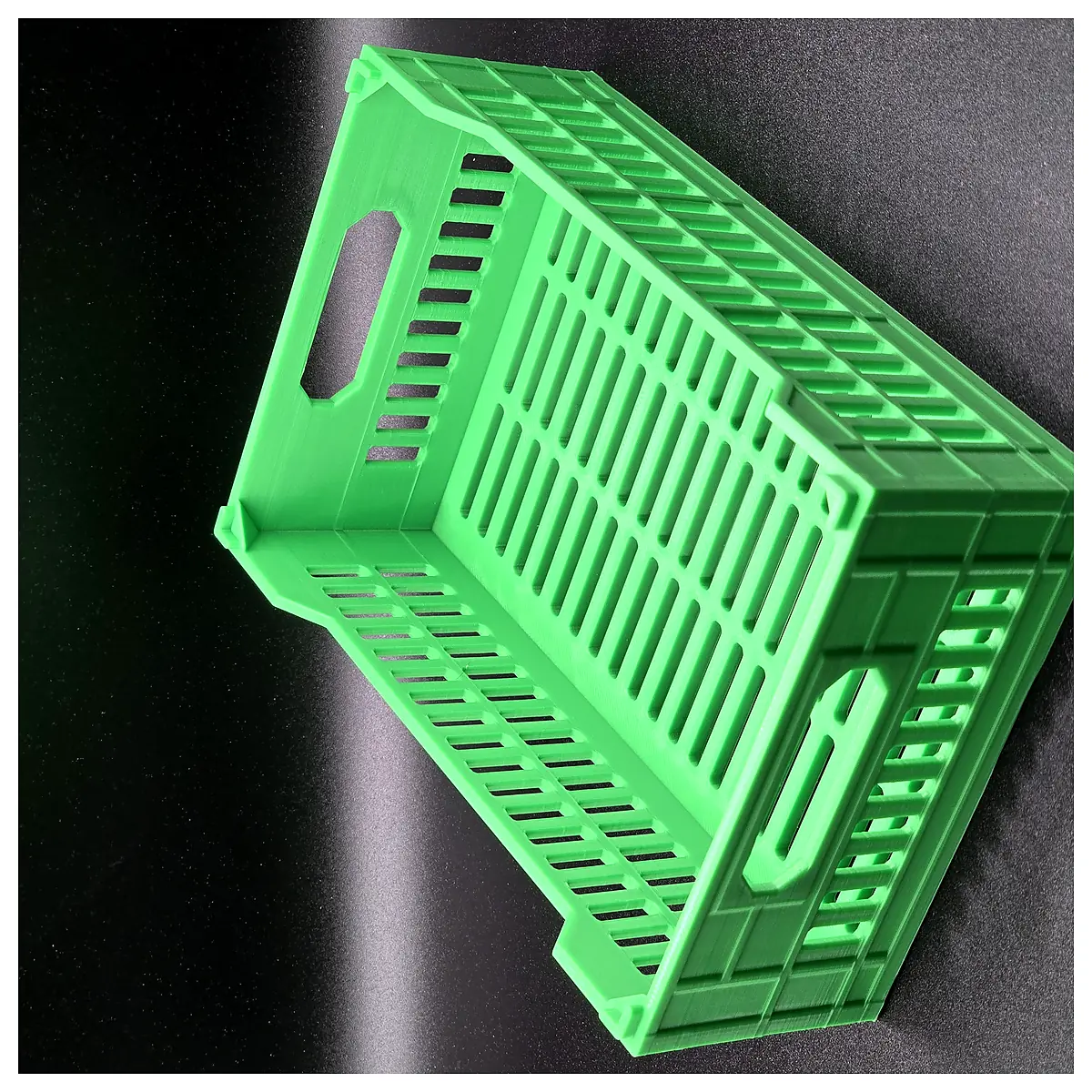 Stackable Storage Crates Organize Store Modular Containers Parts Repair Universal