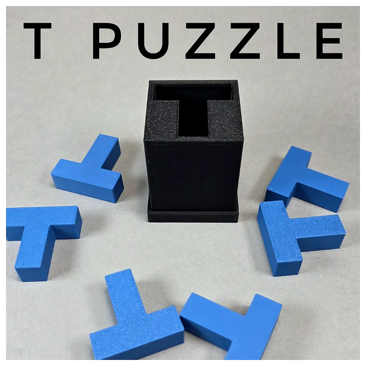 Puzzle Toy Blocks Brain Teaser Game Kids Educational Toys Problem Solving Learning Fun