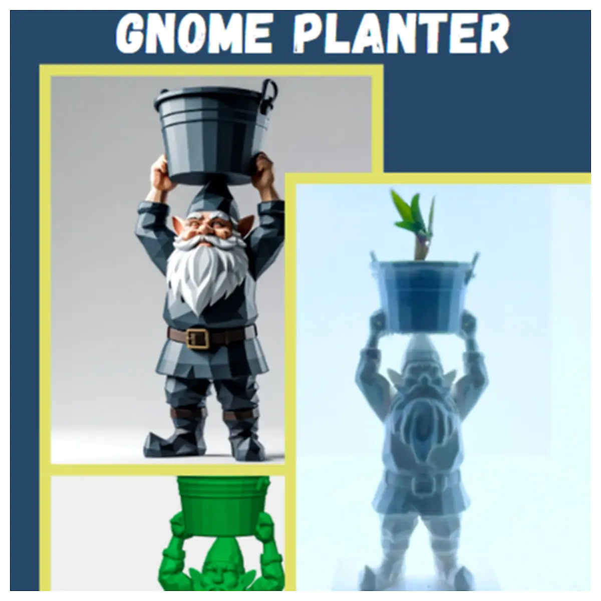 Planter Creative Succulents Plants Potted Flower Pot Indoor Gardening Decorative Planters
