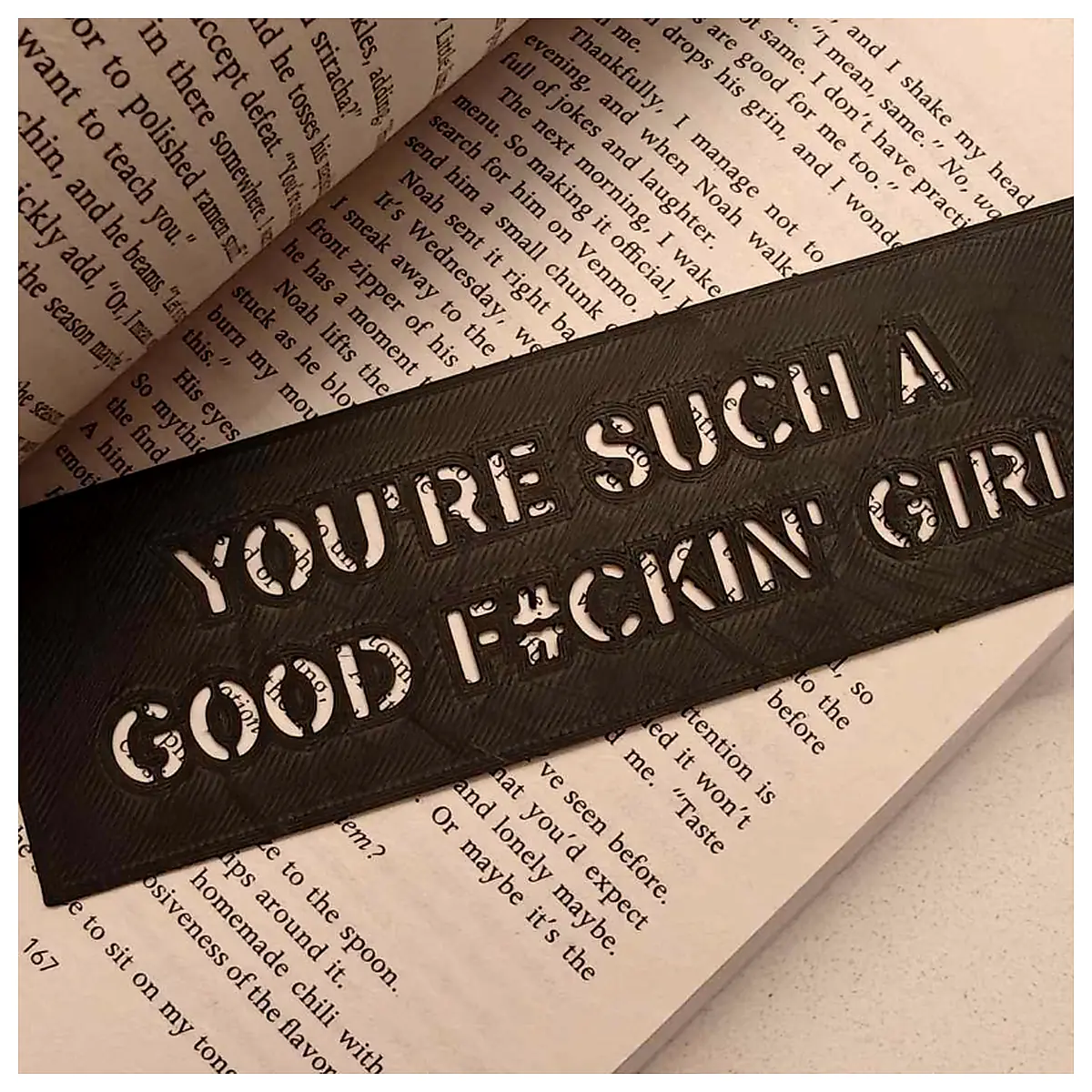 Good Girl Bookmark Girl Gift Book Clip Decorative Accessory Hobby Collection Paper Book Gift Premium Bookmark
