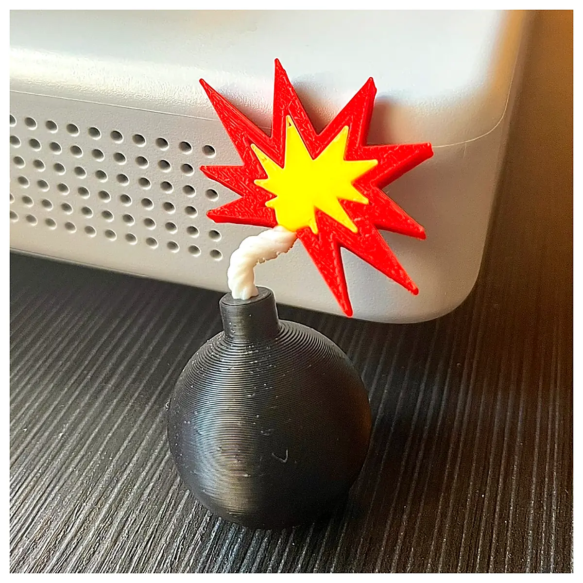 Cartoon Bomb Model Toy Explosive Props Roleplay Decoration Kids Birthday Gift Scene Setting Detonation Toy