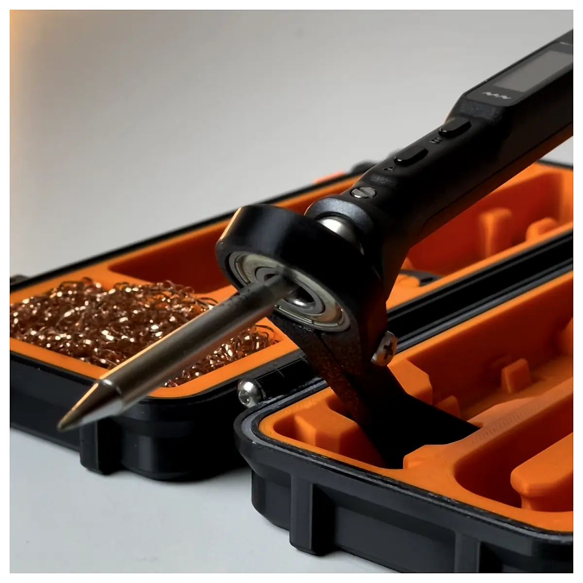 Rugged Soldering Case TS100 TS101 Protective Case Gun Tip Parts Repair Tools