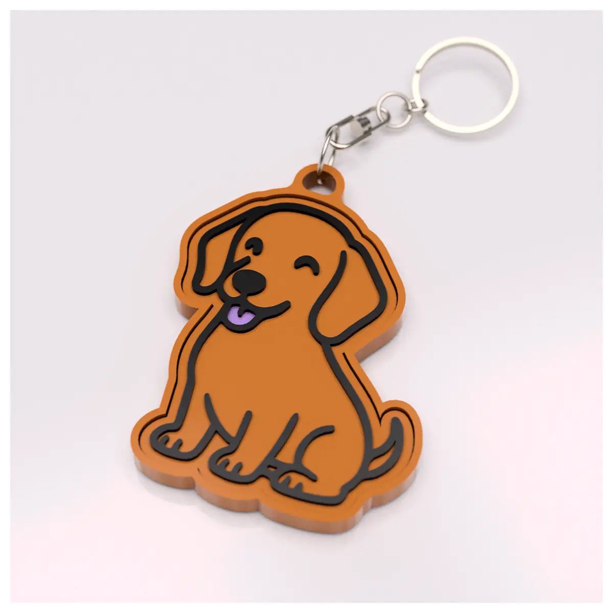 Dachshund Keychain Dog Toy Parts Pet Accessories Dachshund Gift Dog Collar Addons Dog Memorial Keepsake