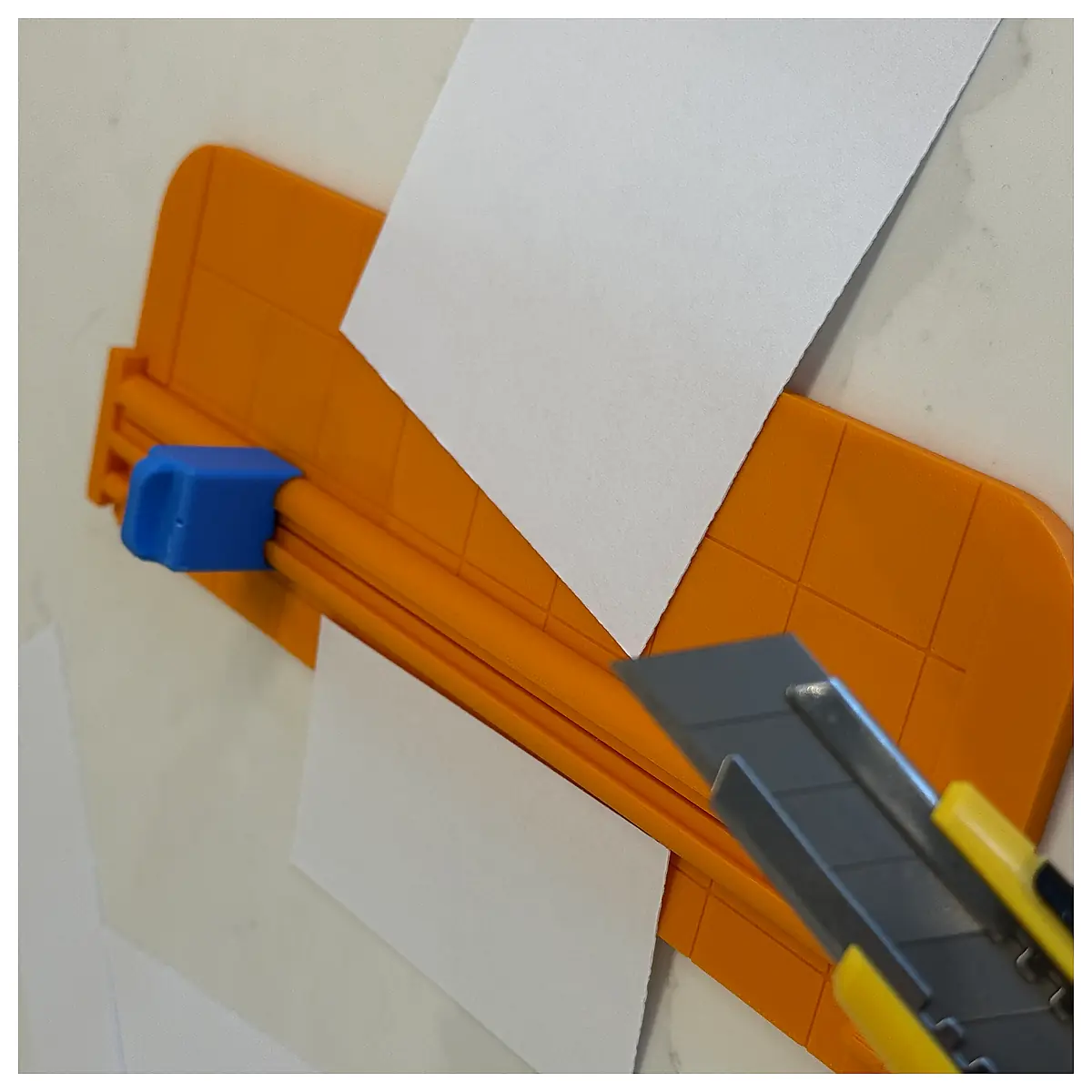 Sliding Paper Cutter 18mm Blades Snap Cut Paper Cardboard Parts Repair