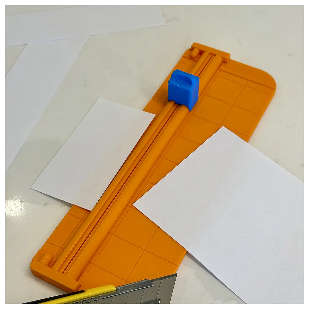 Sliding Paper Cutter 18mm Blades Snap Cut Paper Cardboard Parts Repair
