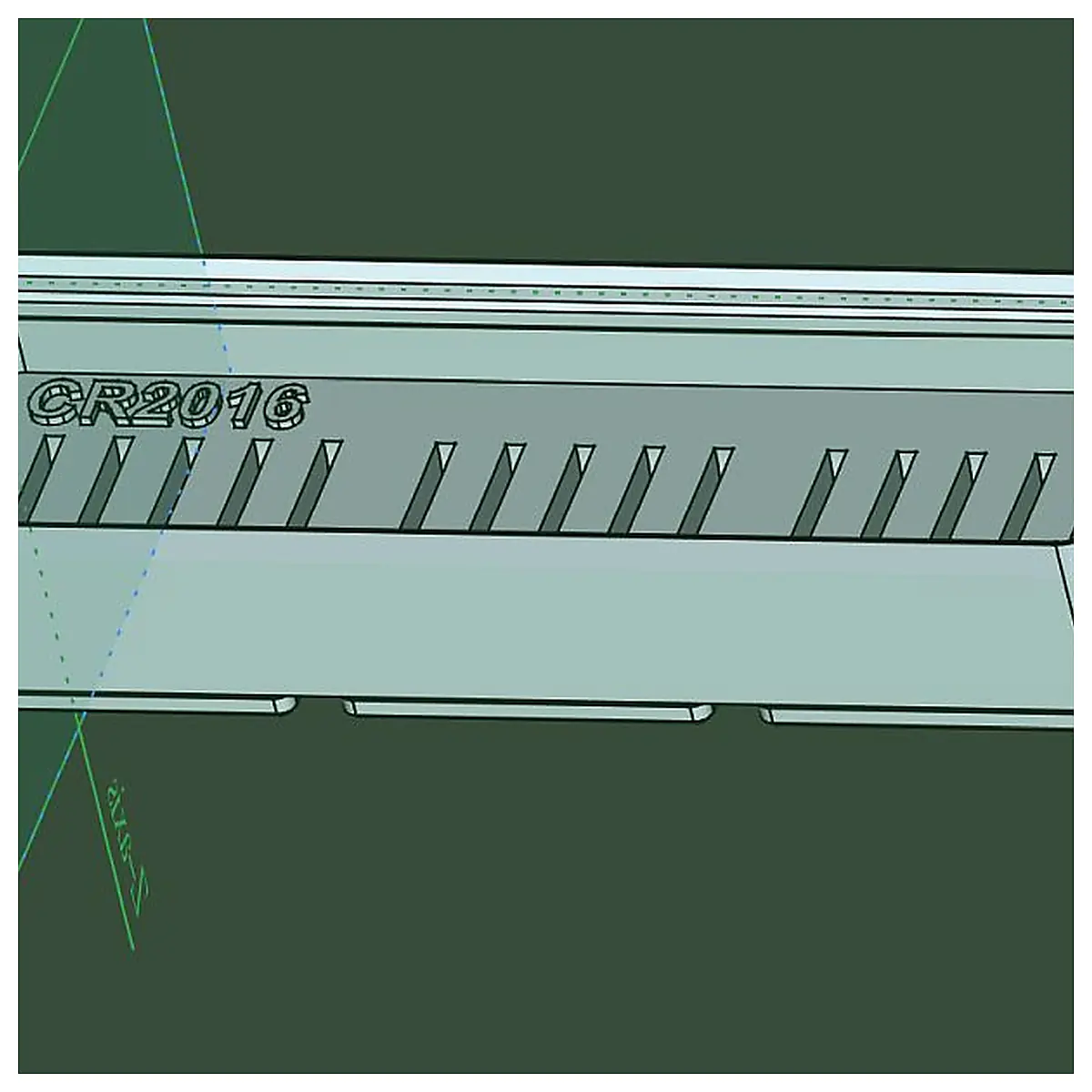 Gridfinity Coin Battery Storage CR2032 Battery Pack Energy Reserve Module Electronics Supply