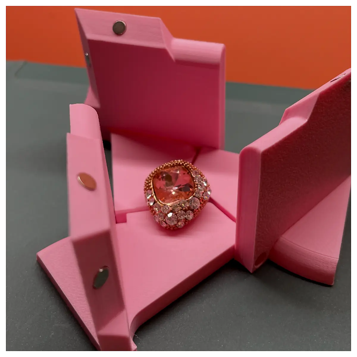 Ring Cube Box Ring Holder Jewelry Box Gift Box Wedding Ring Engagement Ring Jewelry Accessories