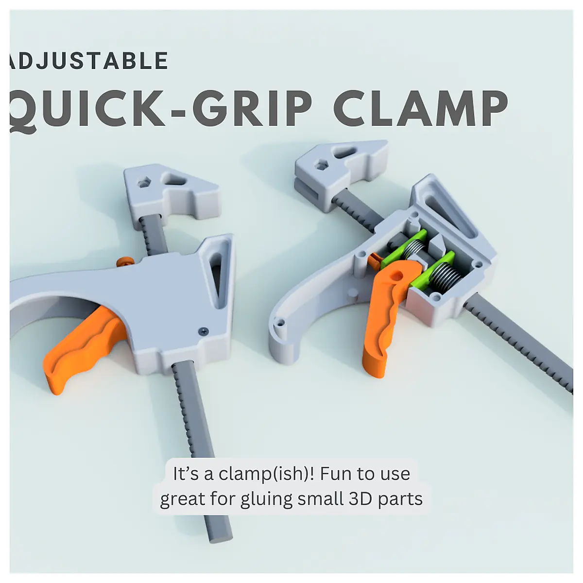 Trigger Clamp Fidget Tool Quick Grip Glueing Fasteners Parts Accessories Universal Hold