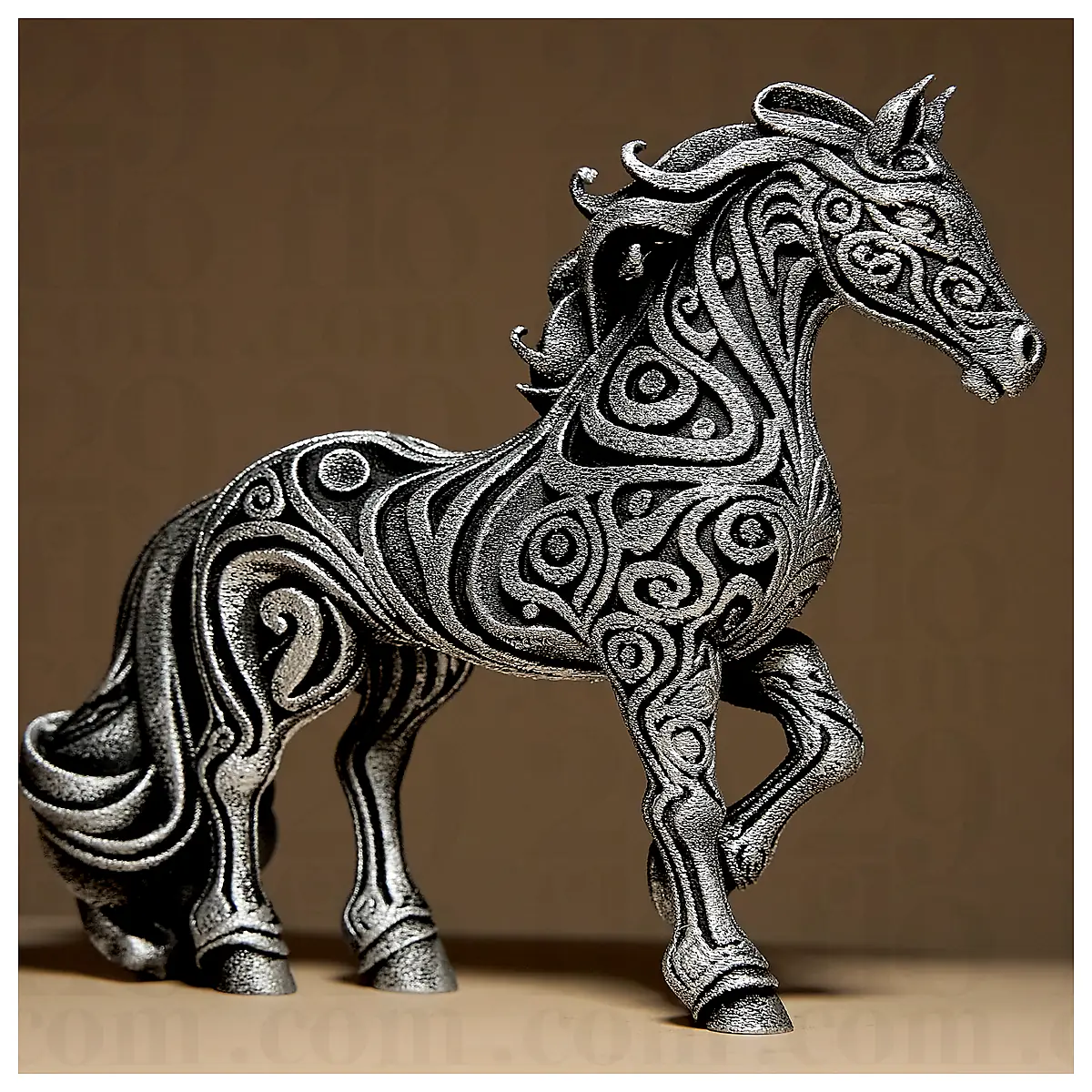 Designer Horse Sculpture Art Figurine Home Decor Universal Parts Repair Cute