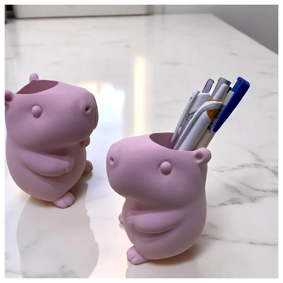 Capybara Pen Holder Aquarium Accessory Multi Use Fish Tank Decor Pet Supplies
