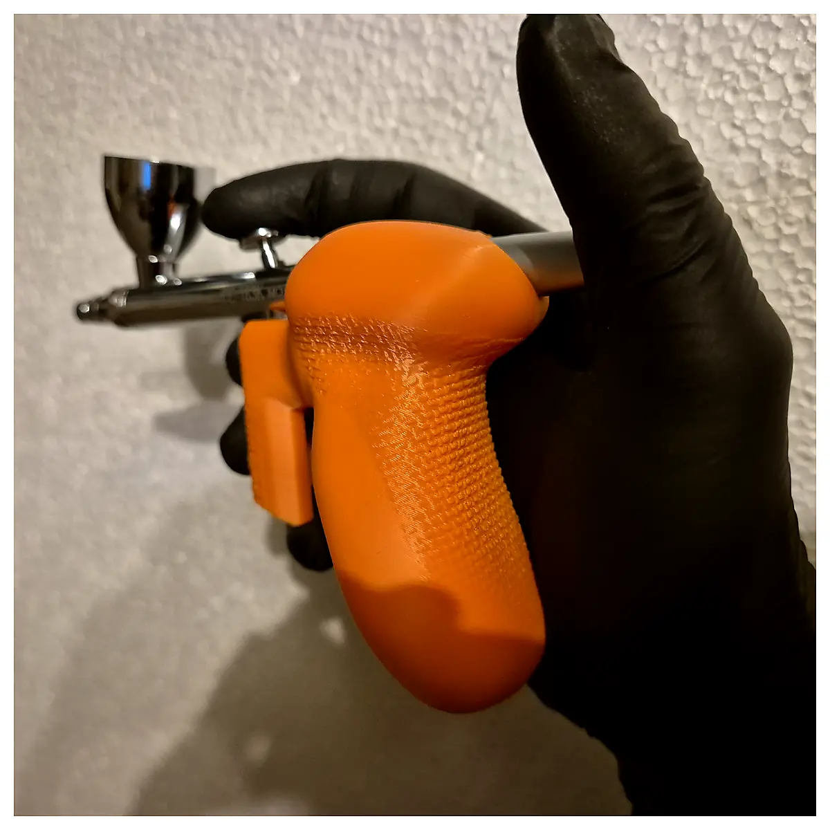 Ergonomic Airbrush Handle Customizable Grip Comfort Adjustment Spray Gun Parts
