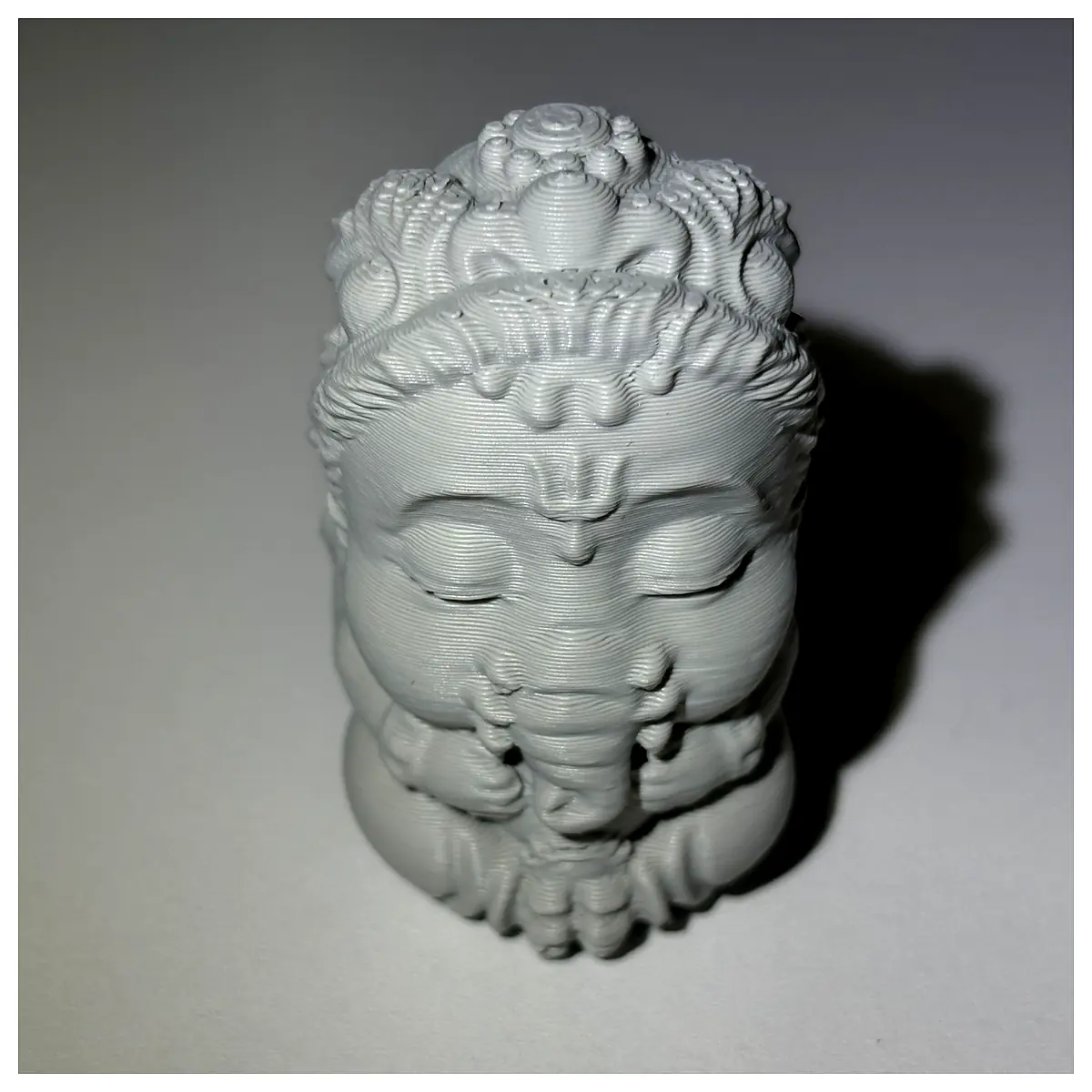 Ganesh Figurine Hindu God Wisdom Statue Religious Decor Figurine Parts Gift