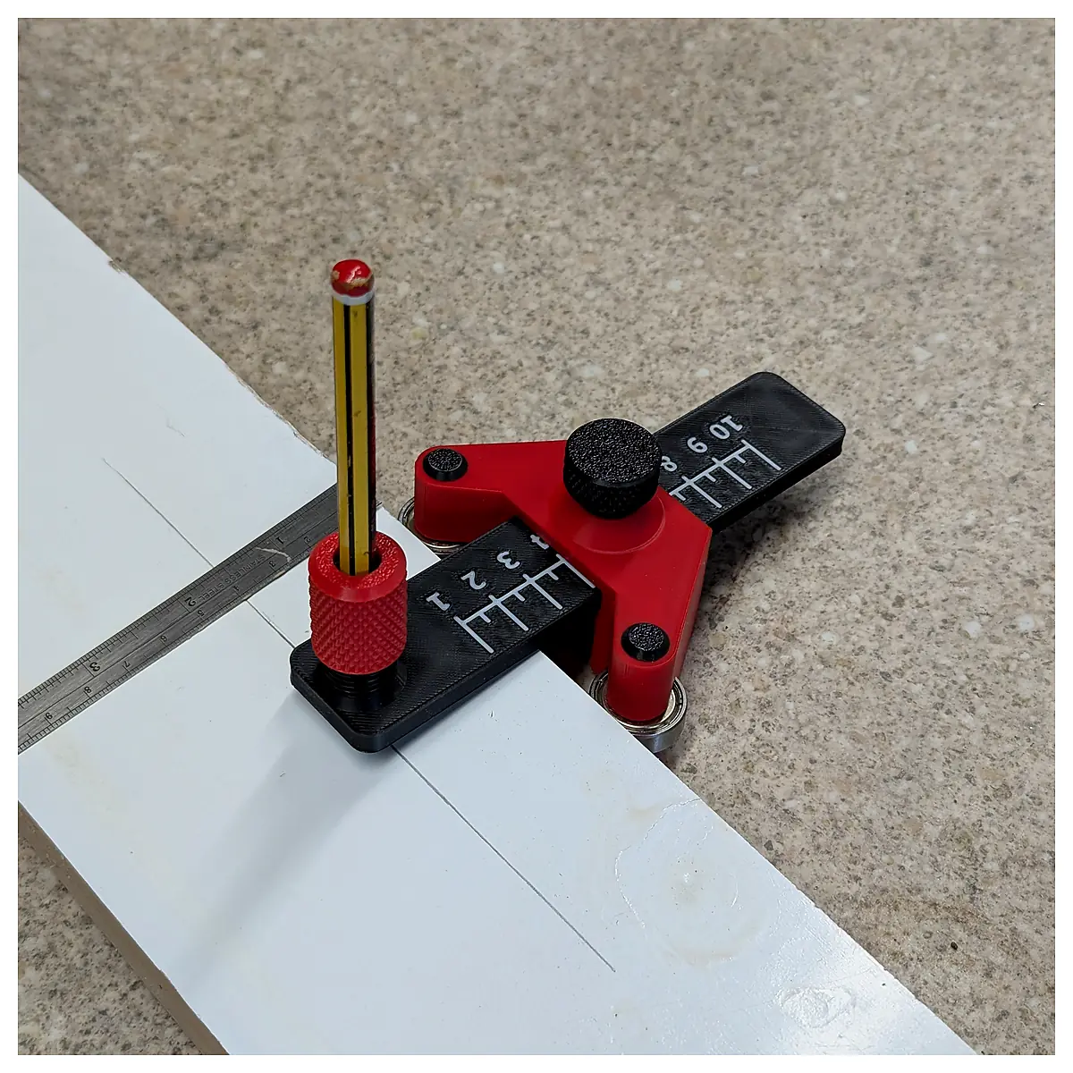 Parallel Edge Marking Tool Curved Edges Measurement Tool Edge Detection Industrial Measurement