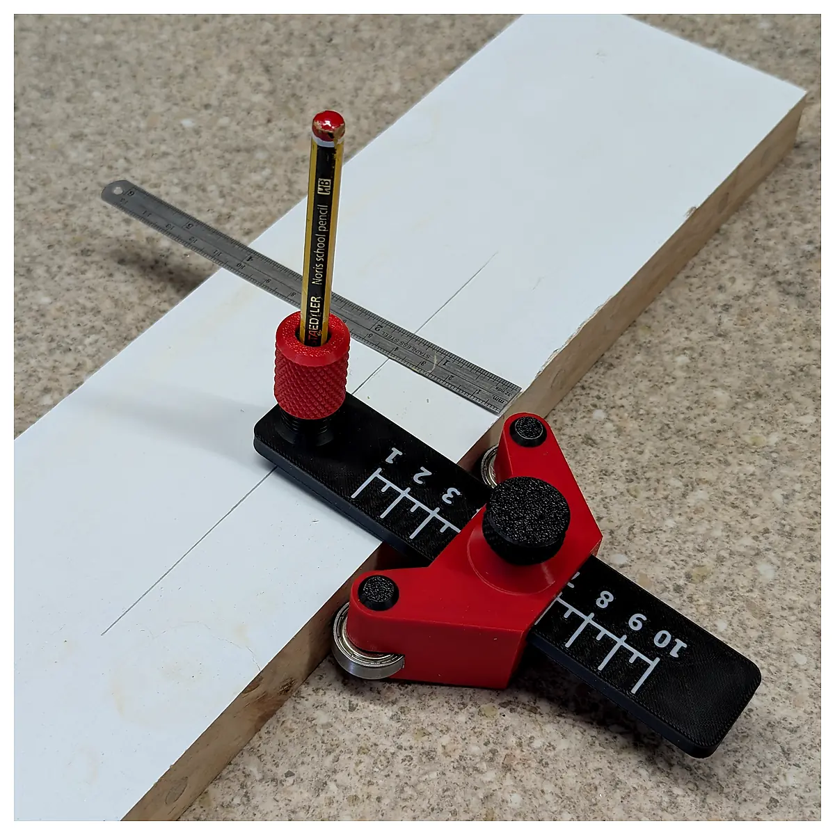 Parallel Edge Marking Tool Curved Edges Measurement Tool Edge Detection Industrial Measurement
