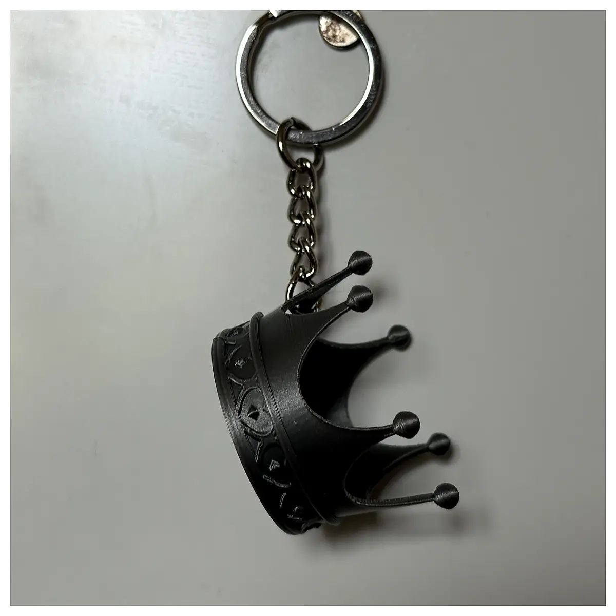 Crown Keychain Multi Functional Decoration Keychains Car Parts Repair Accessories