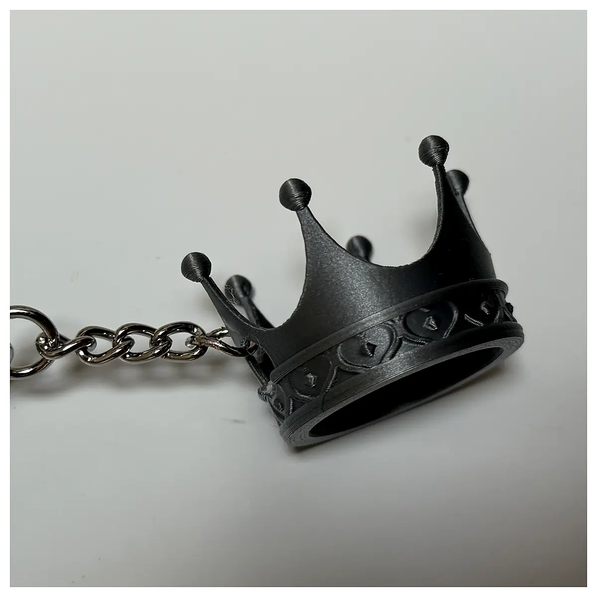 Crown Keychain Multi Functional Decoration Keychains Car Parts Repair Accessories