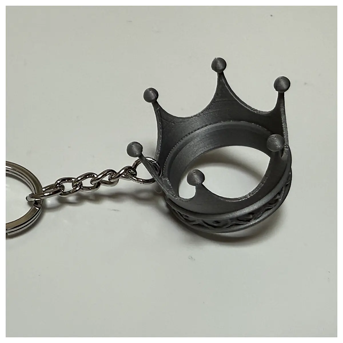Crown Keychain Multi Functional Decoration Keychains Car Parts Repair Accessories