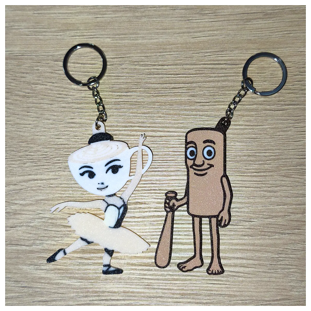 Brainrot Keychain Collection Creative Gifts Unique Designs Brainrot Art Brainrot Enthusiasts