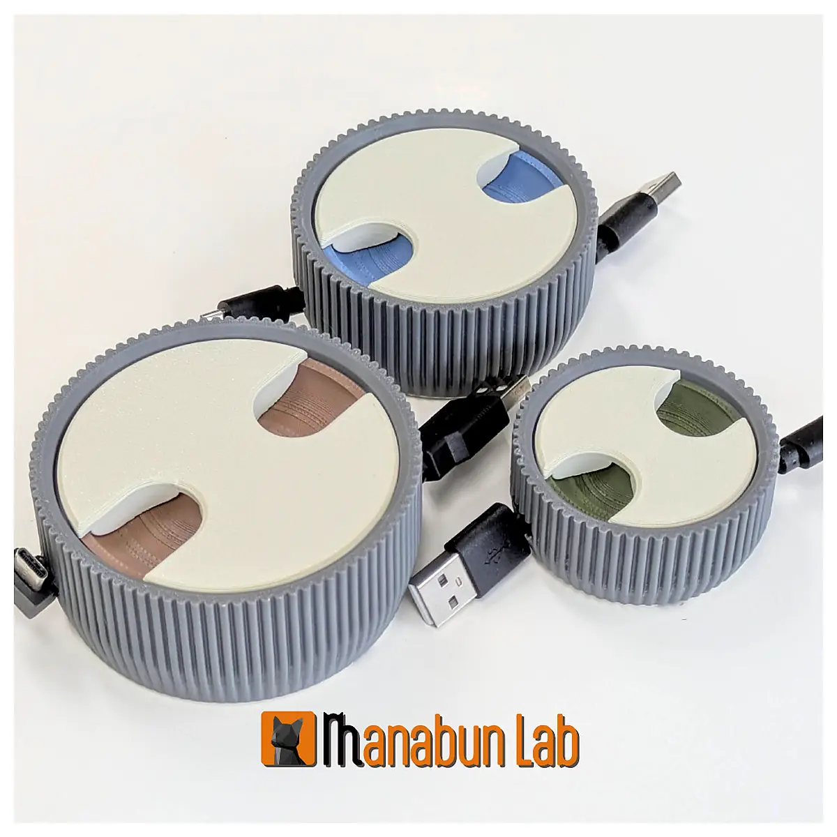 USB Cable Reel Organizer Storage Travel Cable Management Cable Storage Accessories Electronic Parts