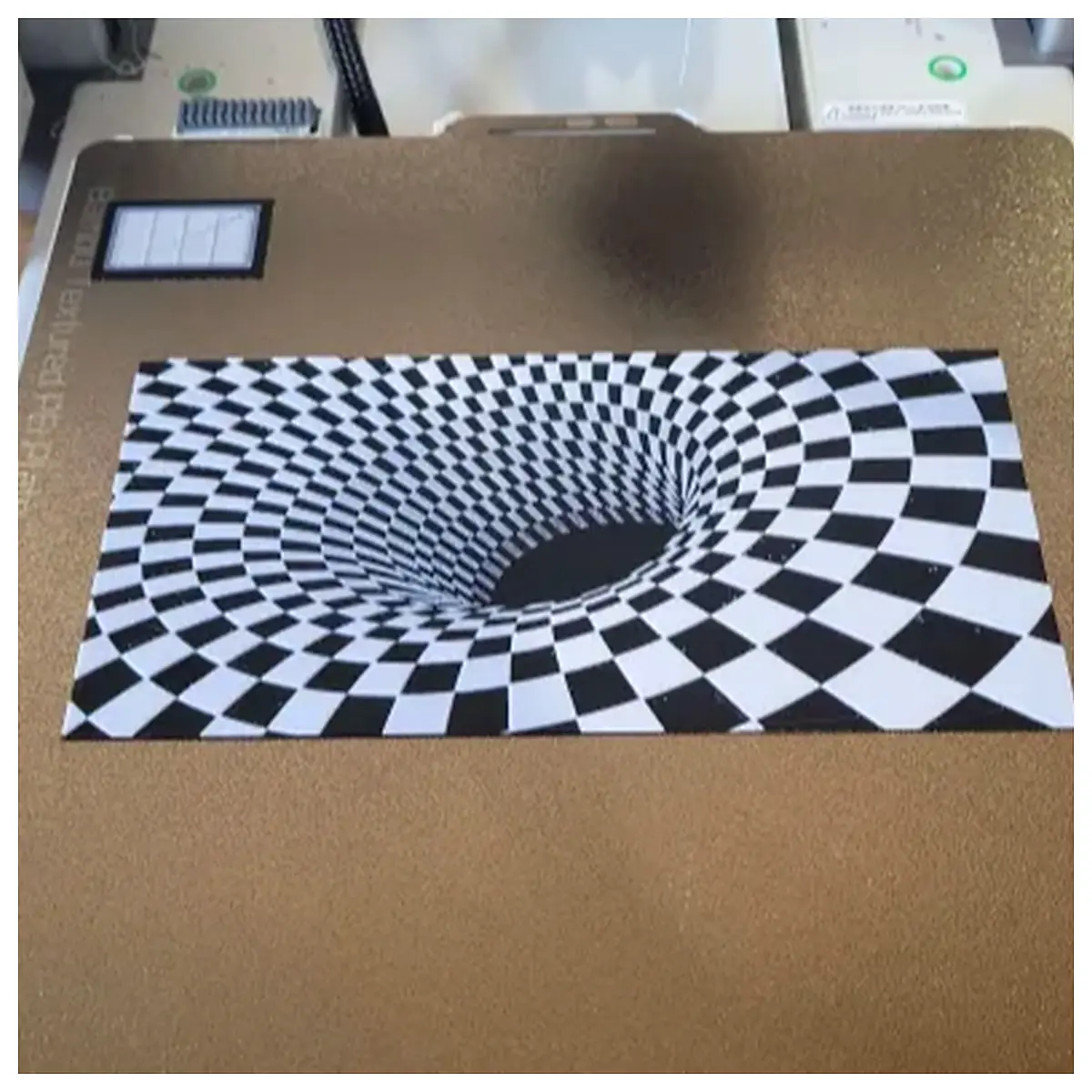 Optical Illusion Viewing Experience Depth Understanding Brain Hole Psychology Exploration