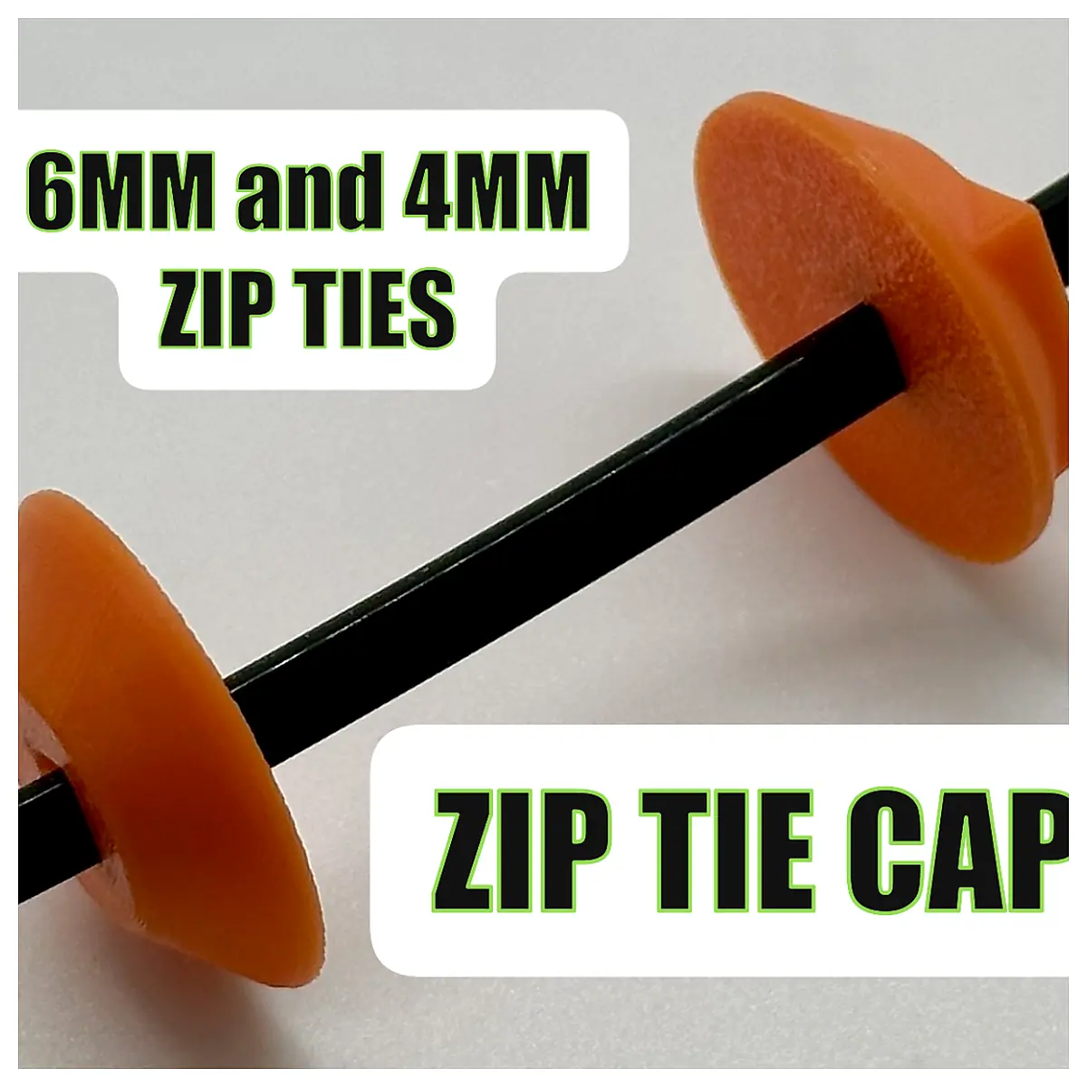Zip Tie Caps Covers Cable Ties Fasteners Automotive Parts Repair